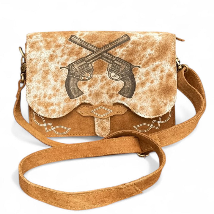 BB Slinger Crossbody | Cowhide Leather Western Bag