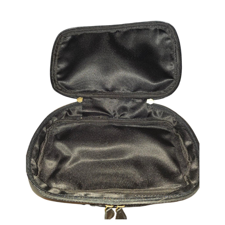 BB Frontier Bloom Case | Hand-Tooled Cowhide Leather Makeup & Travel Bag