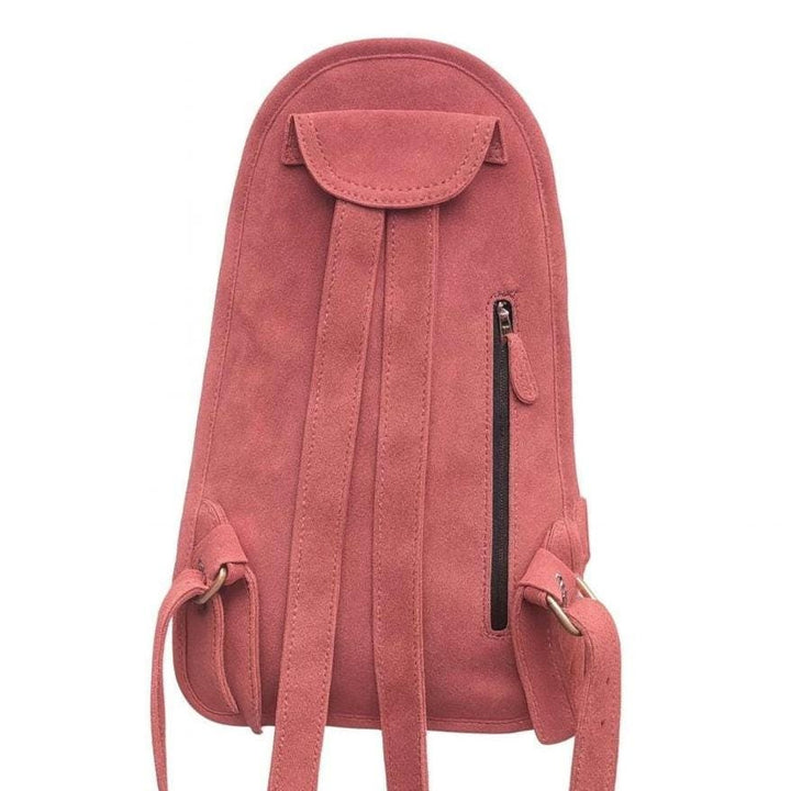 BB Boot Stitch Backpack | Tooled Suede Leather Fringe Bag