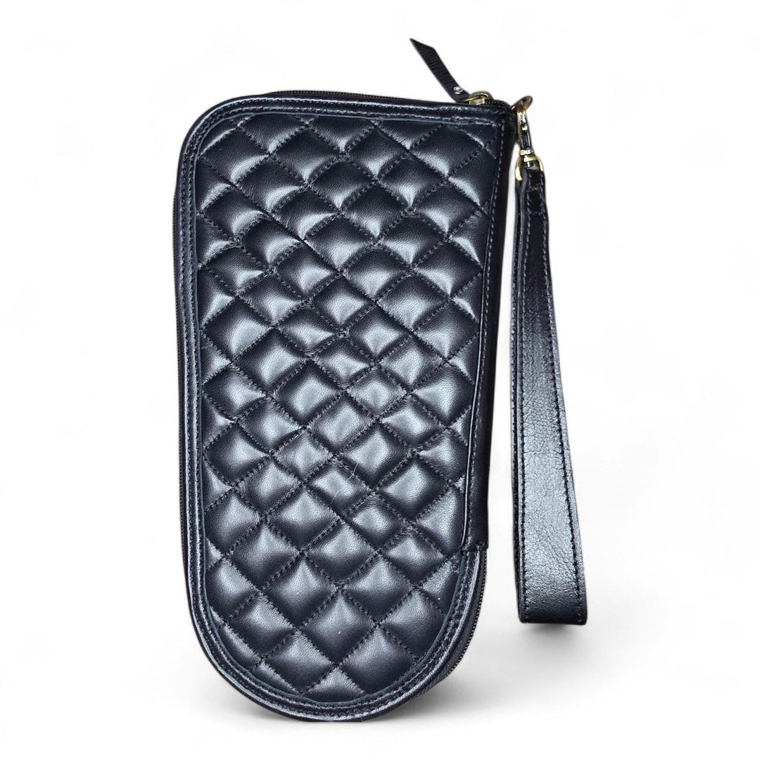 BB Outlaw Carry | Quilted & Hand-Tooled Leather Conceal Carry Wristle