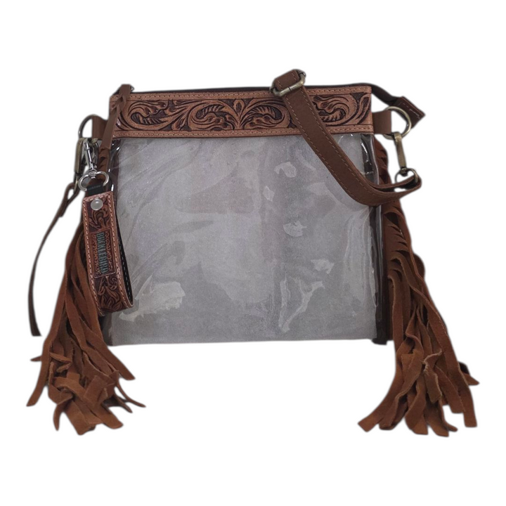 Jolene Bag - Tooled Brown