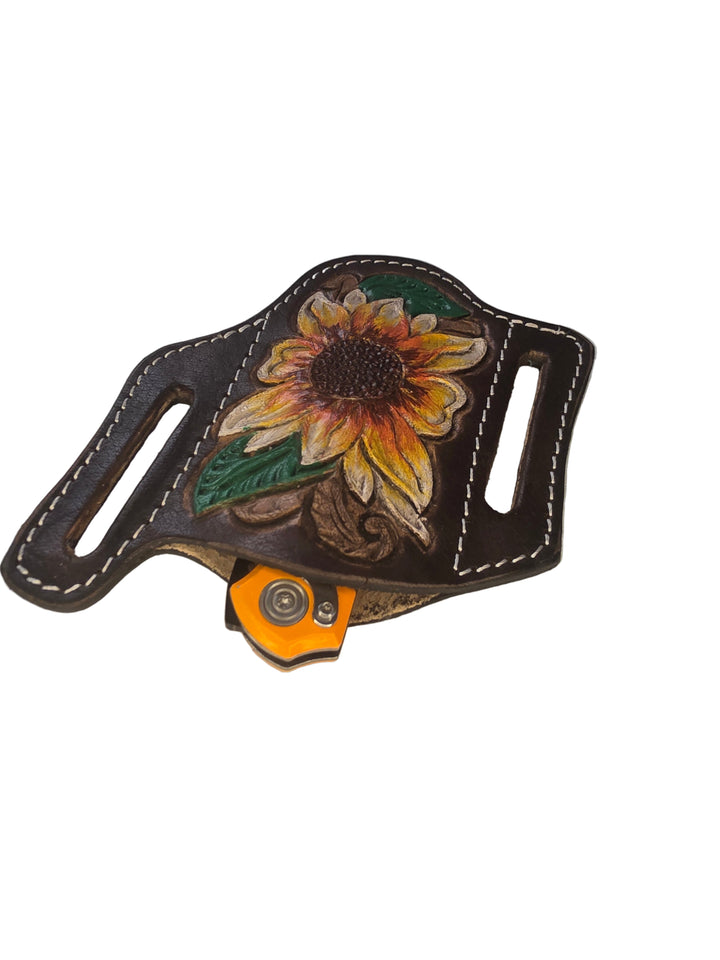 Tooled Leather Knife Sheaths – Western Floral Collection