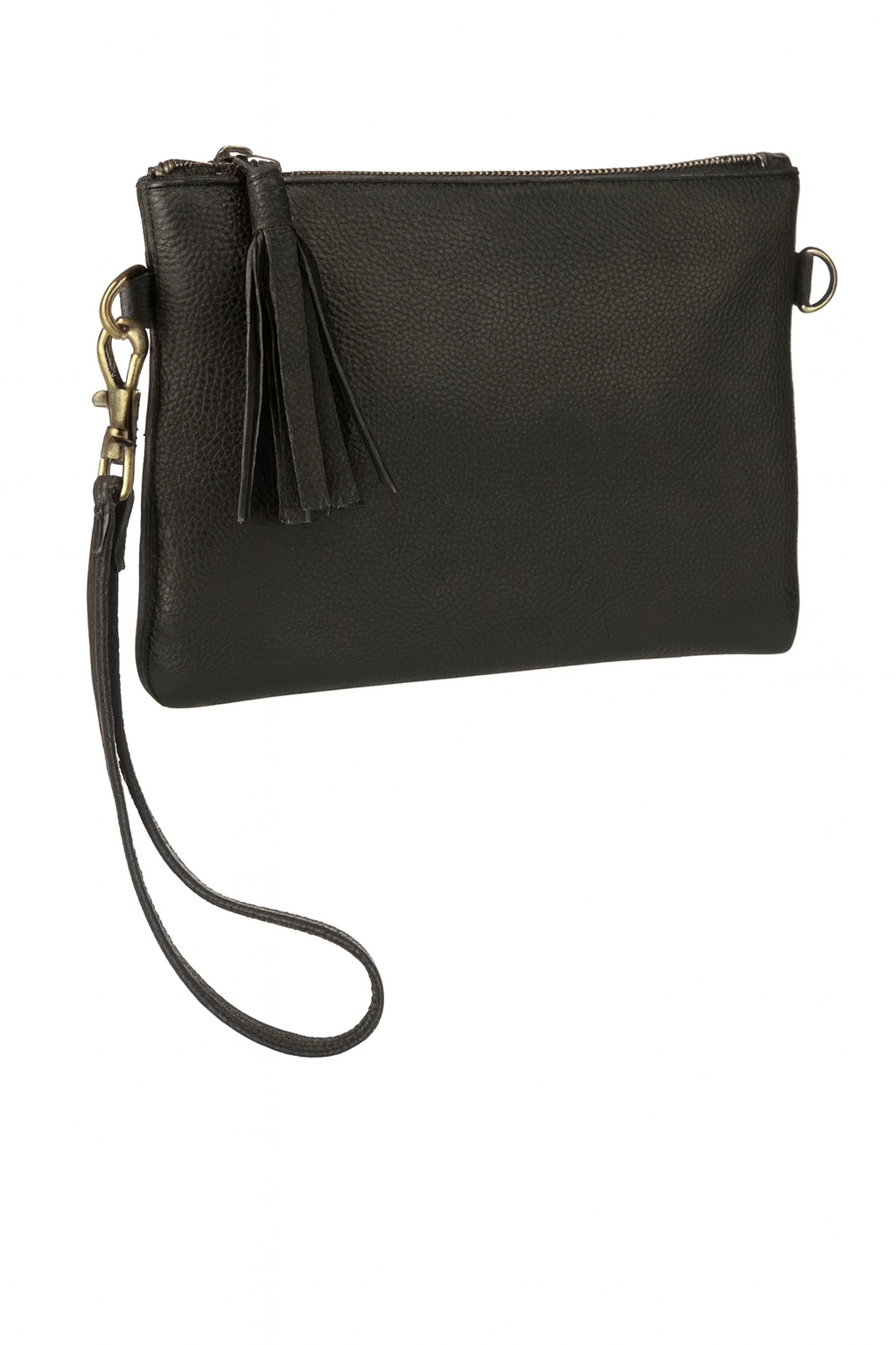 Meadows Bloom Wristlet and Crossbody - Cowhide and Tooled Leather