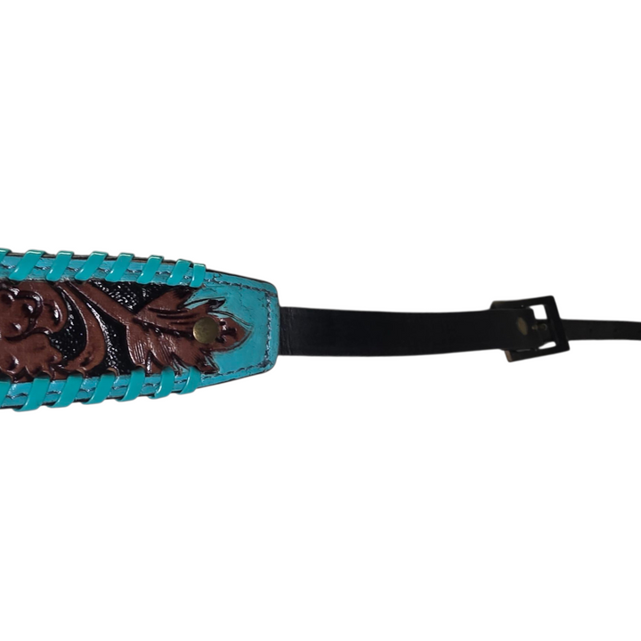 The Nomad Camera Strap | Hand-Tooled Western Leather Shoulder Strap