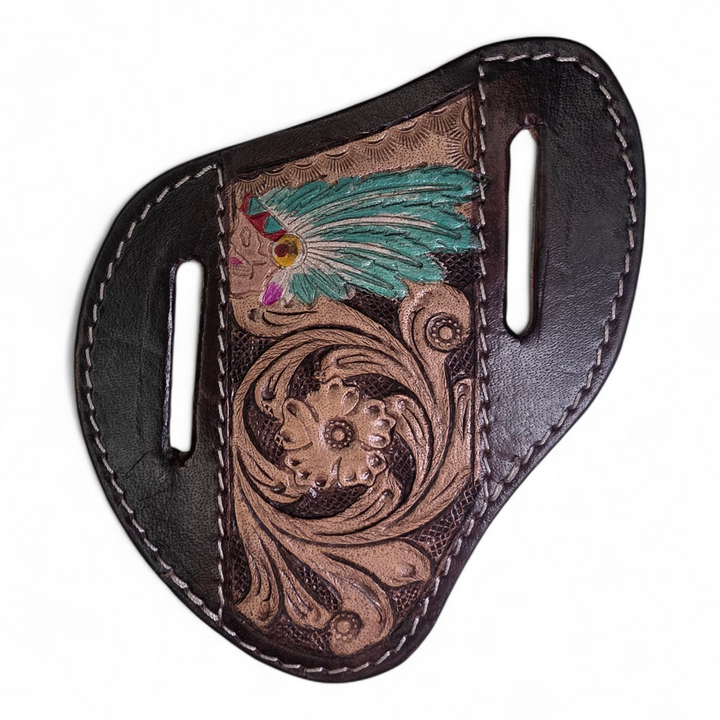 Tooled Leather Knife Sheaths – Western Floral Collection