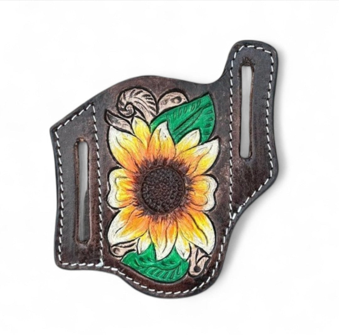 Tooled Leather Knife Sheaths – Western Floral Collection