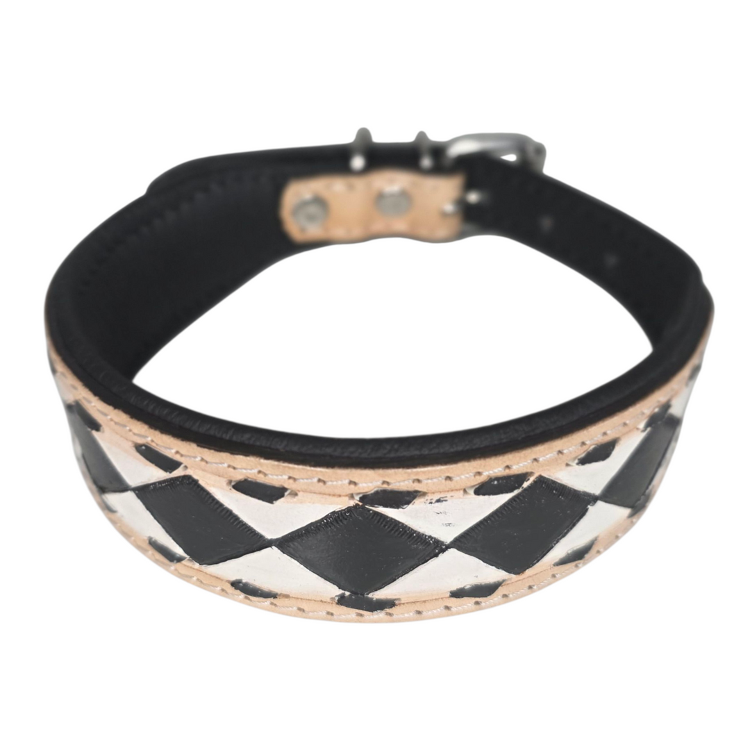The Diamond Dog Collar + Leash