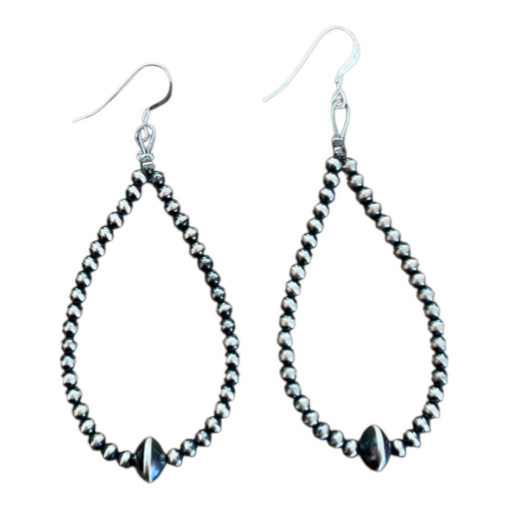 The Silver Mesa Teardrop Earrings