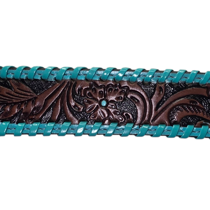 The Nomad Camera Strap | Hand-Tooled Western Leather Shoulder Strap