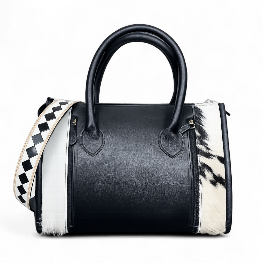 The Raven Leather Handbag Set